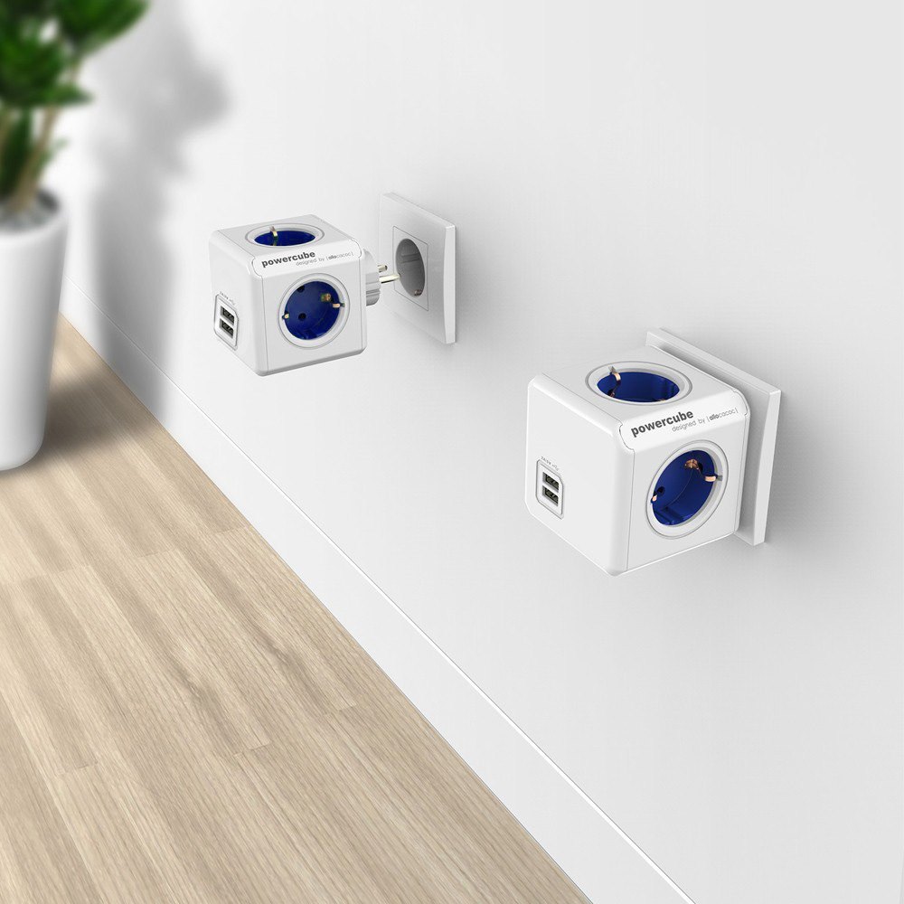 Powercube Socket With USB Port Powercube Socket With USB Port