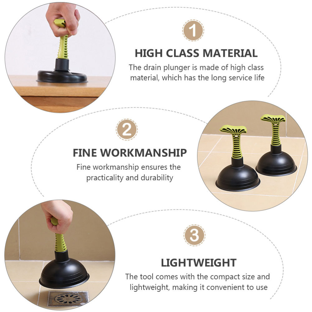 Powerful Sink Drain Plunger Tool