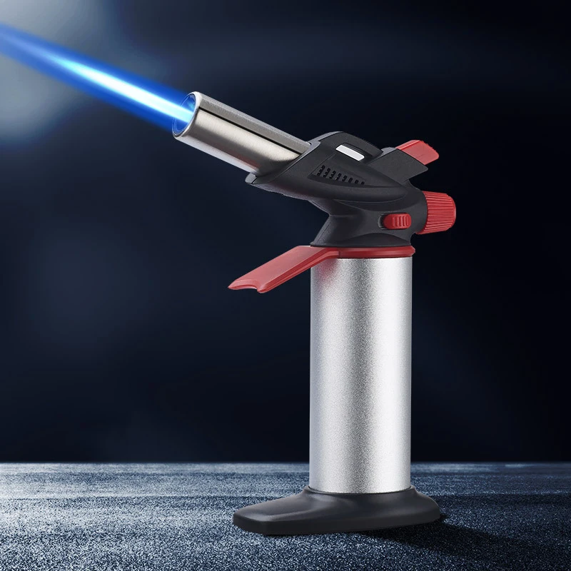 Powerful Windproof Blue Flame Jet Torch Gas Lighter Outdoor Cigar Barbecue Cooking Kitchen Butane Refillable Metal Powerful Windproof Blue Flame Jet Torch Gas Lighter Outdoor Cigar Barbecue Cooking Kitchen Butane Refillable Metal