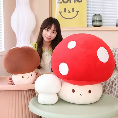 PP Cotton Mushroom Stuffed Toy