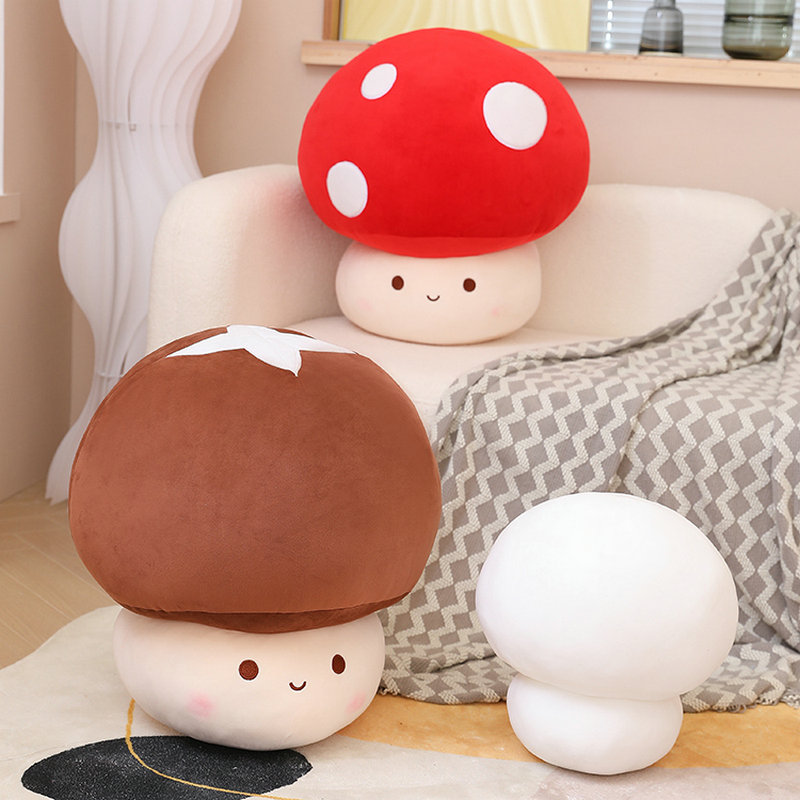 PP Cotton Mushroom Stuffed Toy