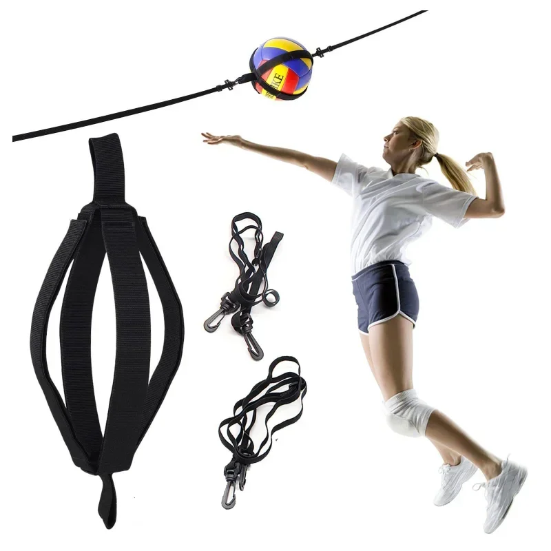 Practical Assistant Wear-resistant Flexible Volleyball Practice Trainer for Exercise Volleyball Trainer Volleyball Belt