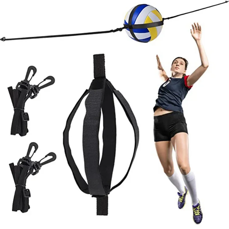 Practical Assistant Wear-resistant Flexible Volleyball Practice Trainer for Exercise Volleyball Trainer Volleyball Belt