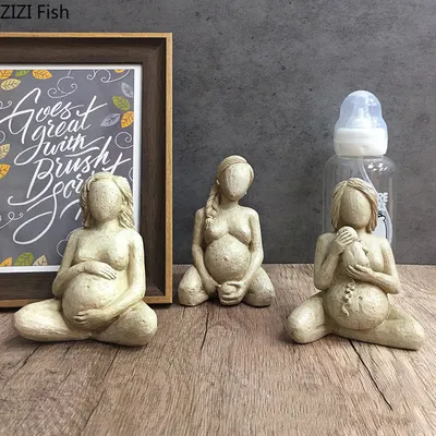Pregnant Figurine Decoration (3 pcs) Pregnant Figurine Decoration (3 pcs)