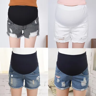 Pregnant Shorts Denim Maternity Shorts Pregnant Shorts Denim Maternity Shorts