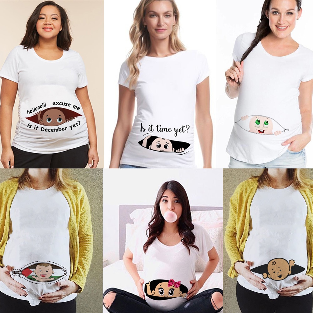 Pregnant T Shirt Comfortable Maternity Wear Pregnant T Shirt Comfortable Maternity Wear