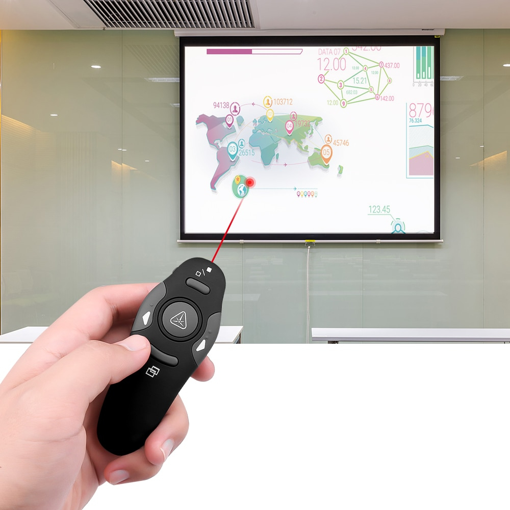 Presentation Clicker Wireless Laser Pen Presentation Clicker Wireless Laser Pen