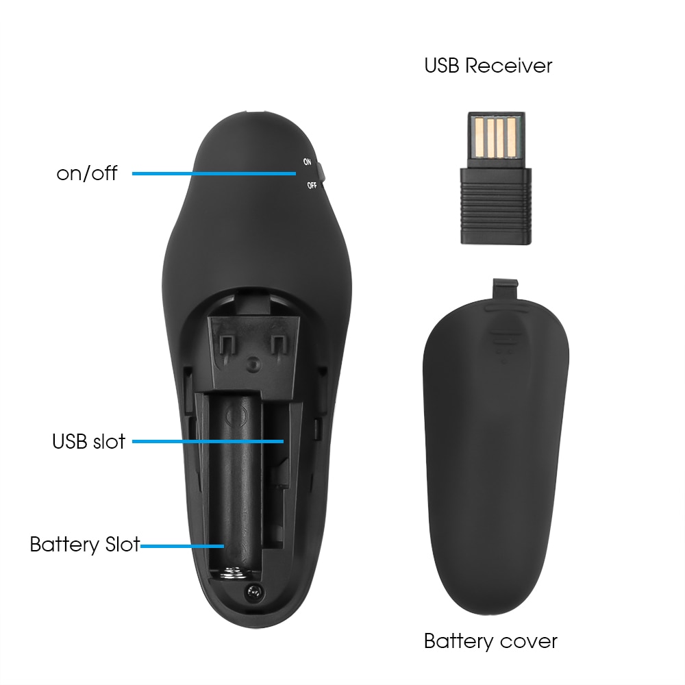 Presentation Clicker Wireless Laser Pen Presentation Clicker Wireless Laser Pen