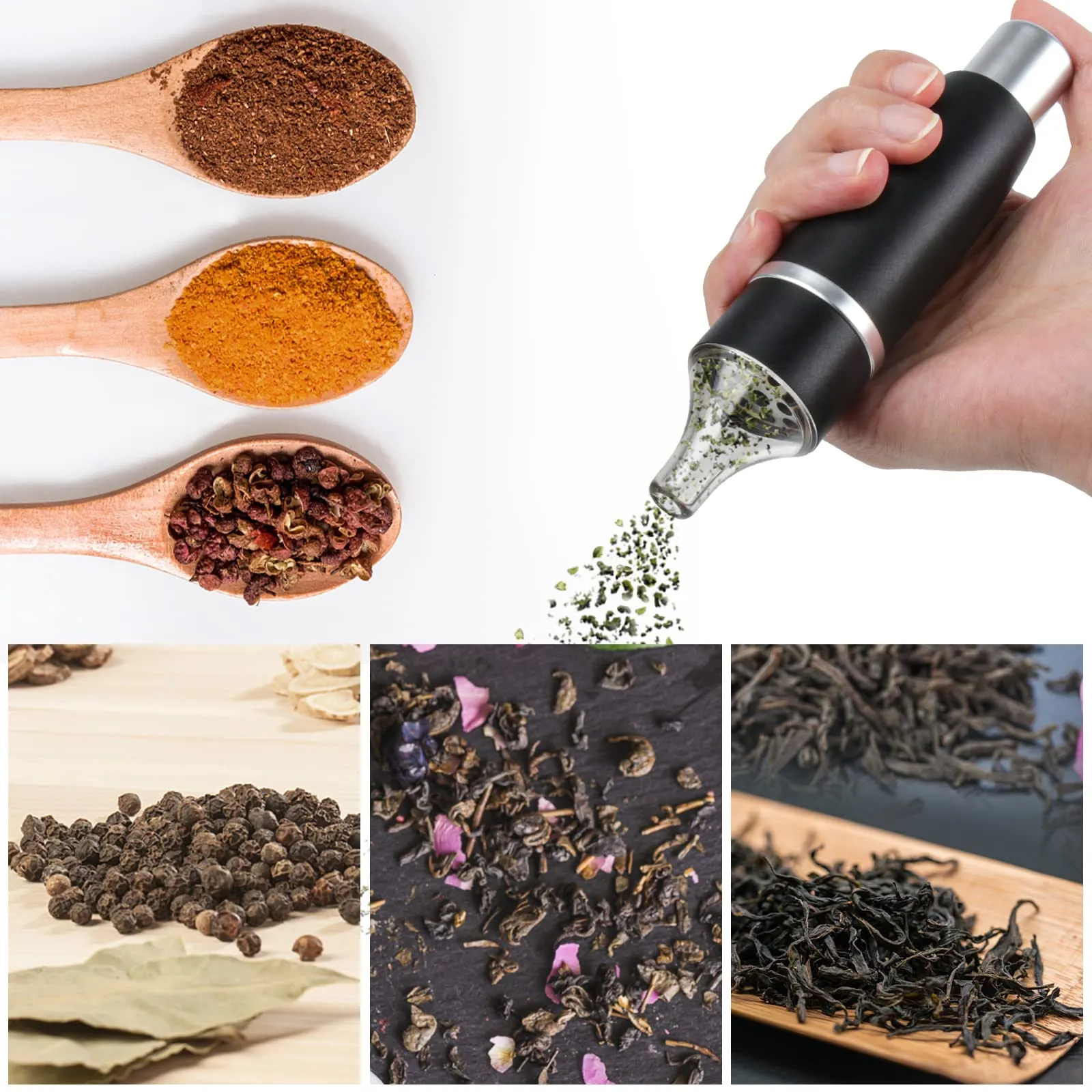 Press Fill Cigarette Tobacco 5.5in Grinder All-in-One Herbal Herb Spice Mill Grass Smoke Grinder Smoking Accessories