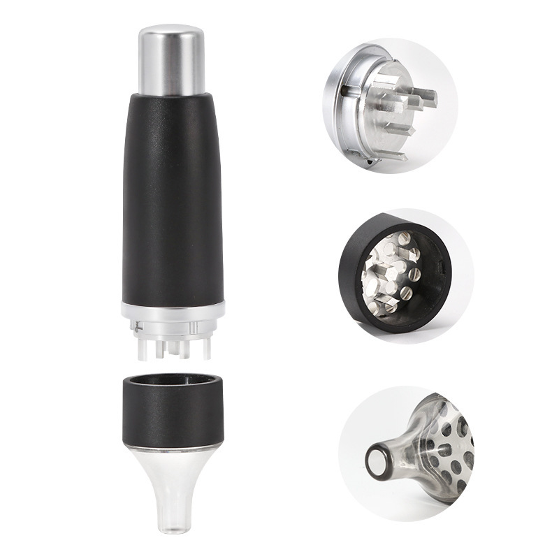 Press Fill Smoke Grass Alloy Tobacco Grinder All-in-One Herbal Herb Spice Mill Grass Crusher Removal Cigarette