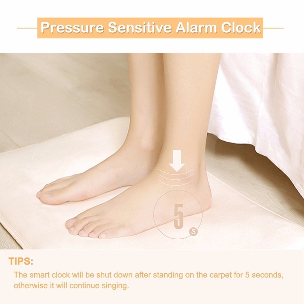Pressure-Sensitive Alarm Clock Mat Pressure-Sensitive Alarm Clock Mat