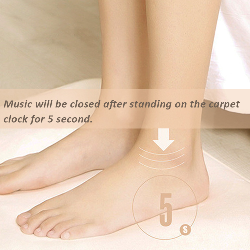 Pressure Sensitive Carpet Alarm Clock Pressure Sensitive Carpet Alarm Clock