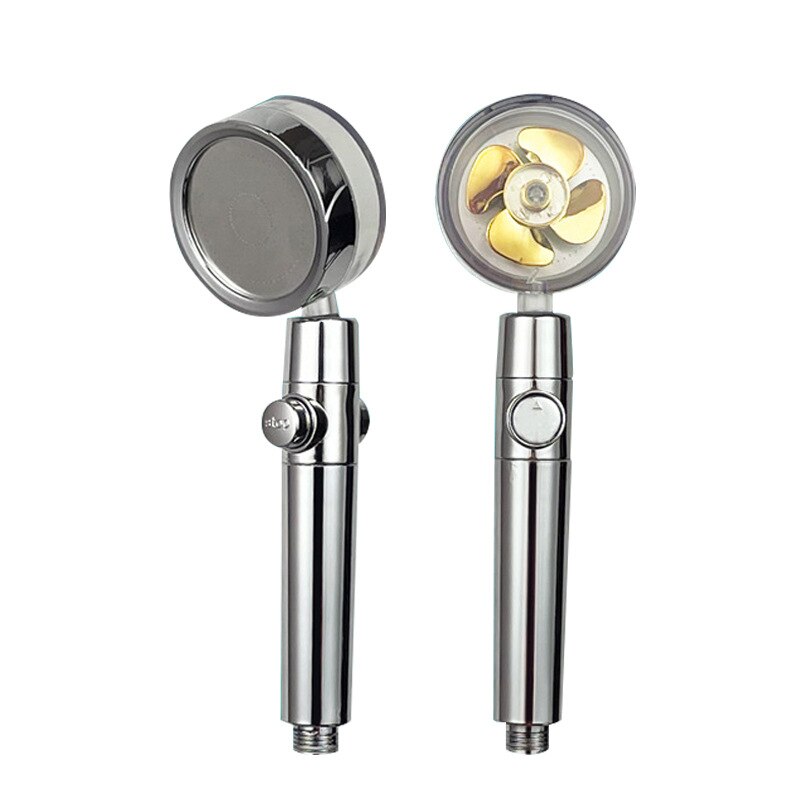 Pressurized Shower Head Water Saving 360 Rotating Twin Turbo Pressurized Propeller Fan Shower Head Bathroom Accessories Pressurized Shower Head Water Saving 360 Rotating Twin Turbo Pressurized Propeller Fan Shower Head Bathroom Accessories