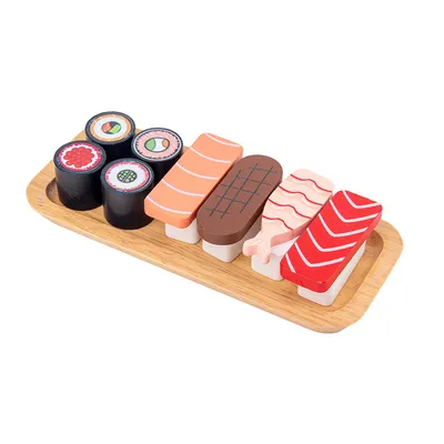 Pretend Play Magnetic Wooden Sushi Set Pretend Play Magnetic Wooden Sushi Set