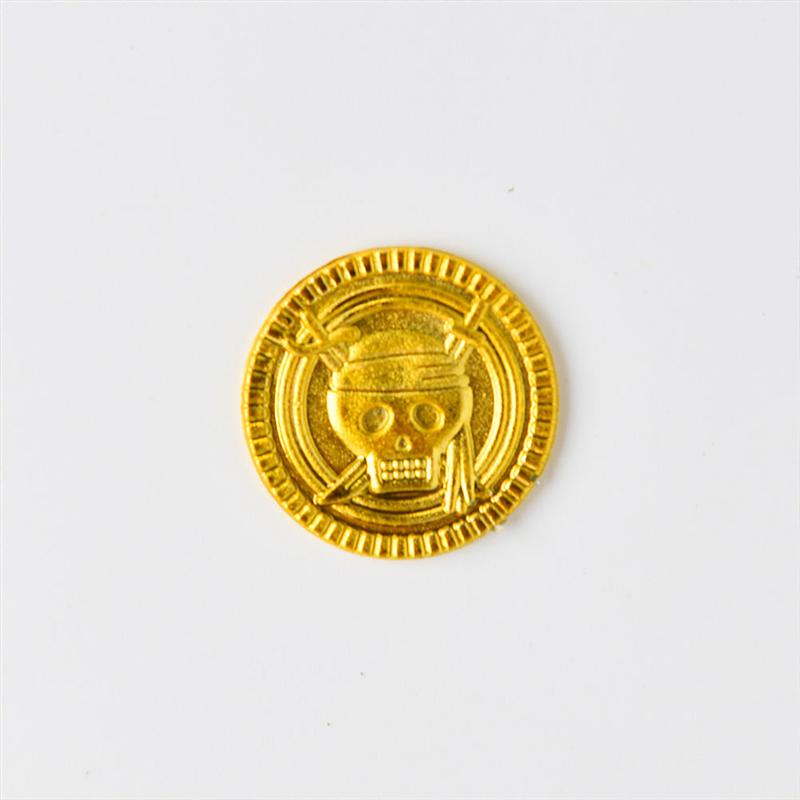Pretend Play Plastic Gold Coins (100pcs)