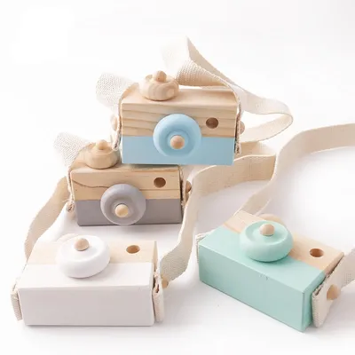 Pretend Play Wooden Camera Toy