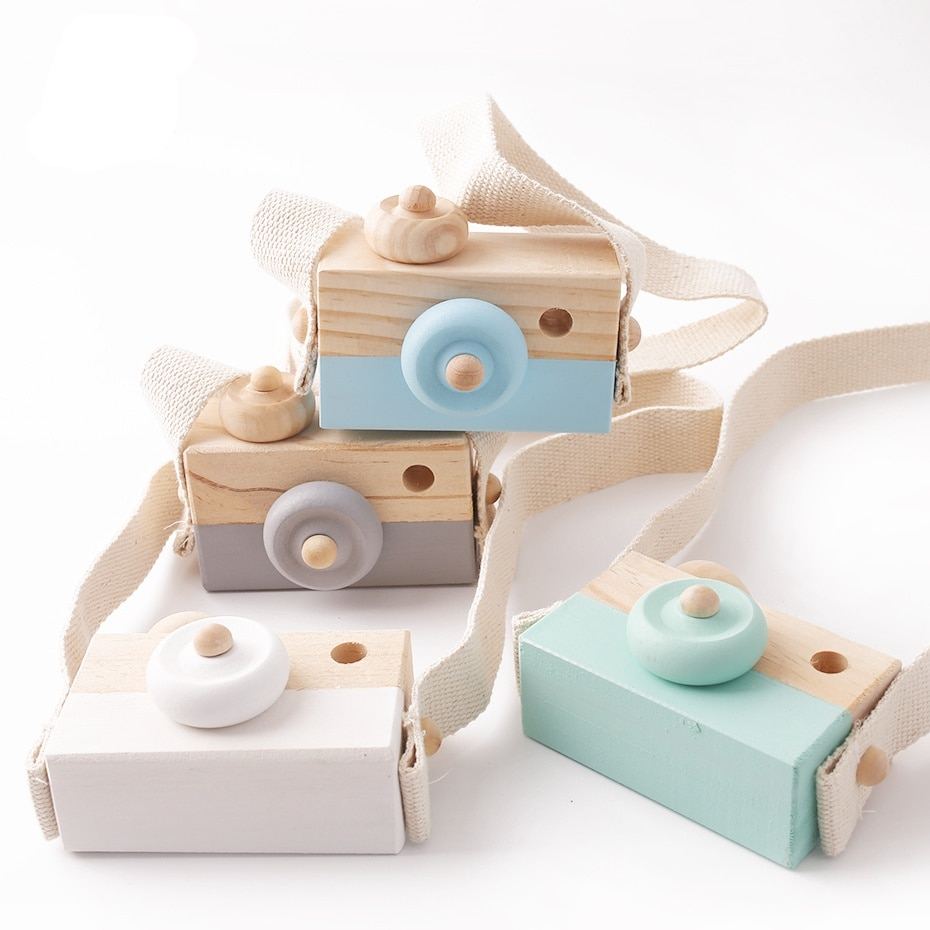 Pretend Play Wooden Camera Toy Pretend Play Wooden Camera Toy
