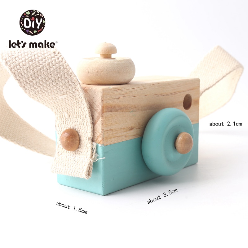 Pretend Play Wooden Camera Toy