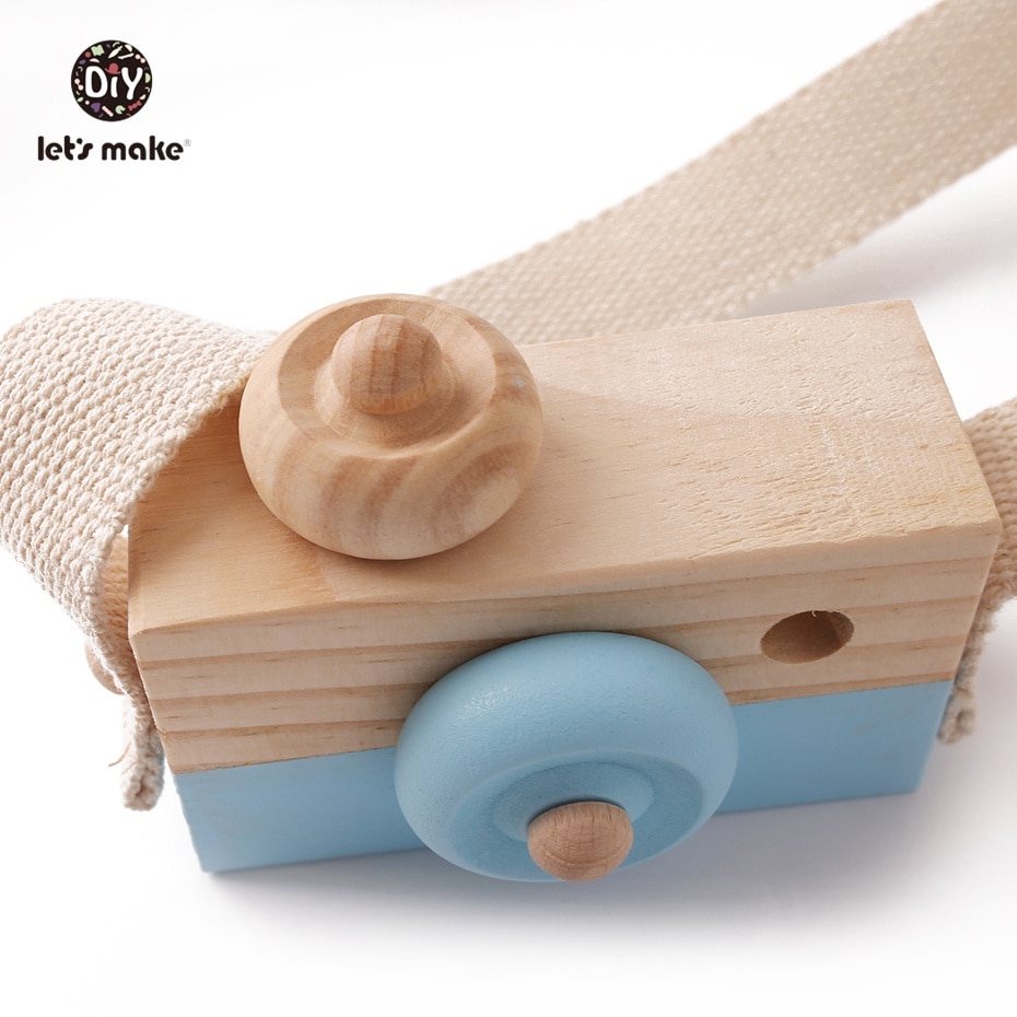 Pretend Play Wooden Camera Toy