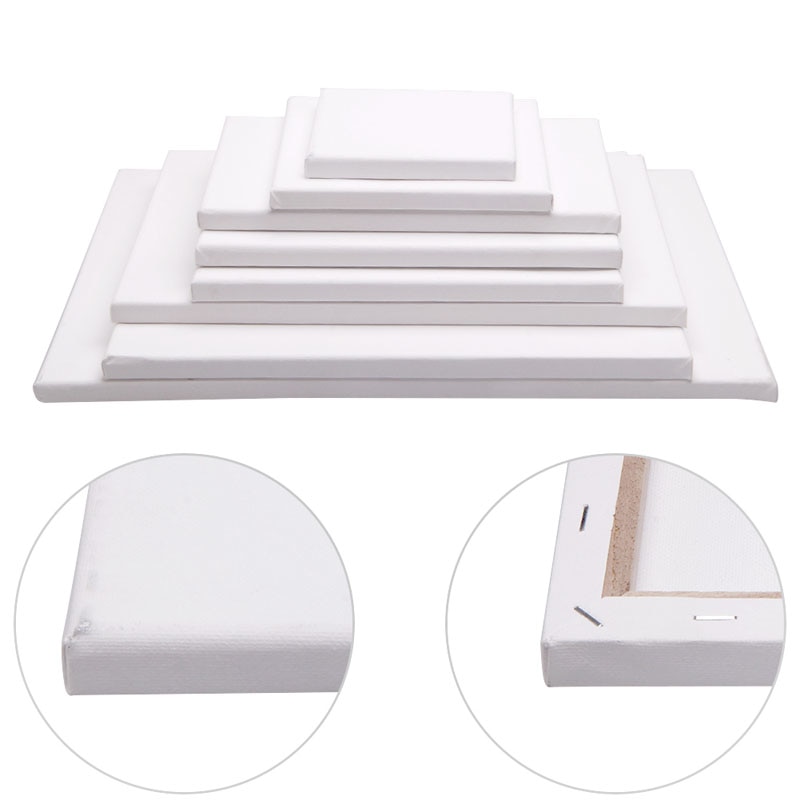 Primed White Canvas Board for Painting Primed White Canvas Board for Painting