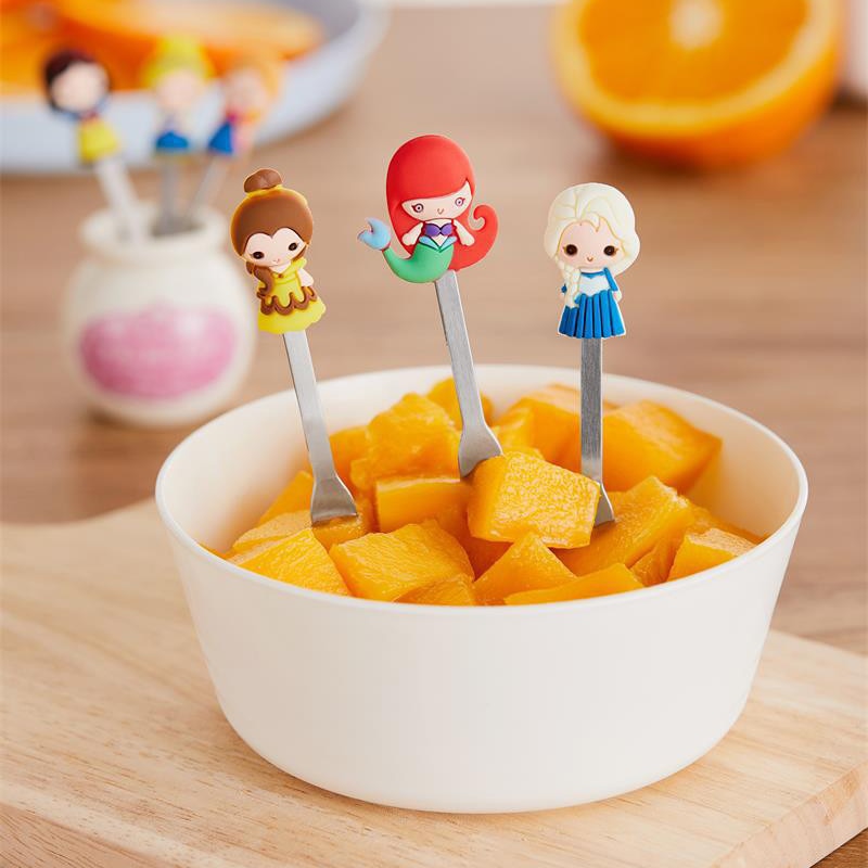 Princesses Fruit Fork Set (6 pcs)