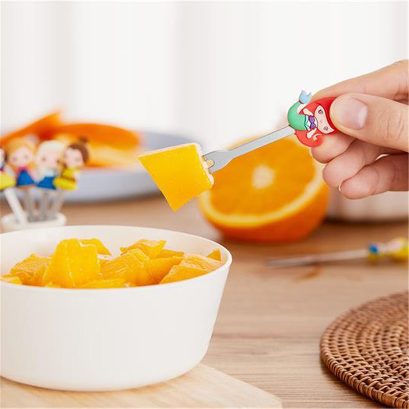 Princesses Fruit Fork Set (6 pcs)