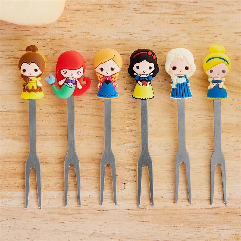 Princesses Fruit Fork Set (6 pcs)