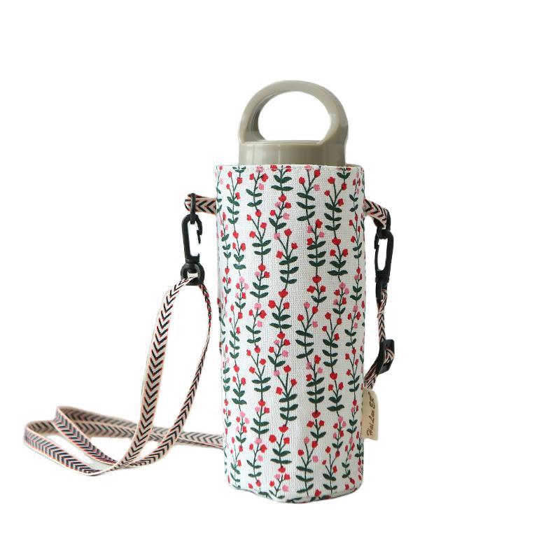 Printed Bottle Sling Cover Bag Printed Bottle Sling Cover Bag