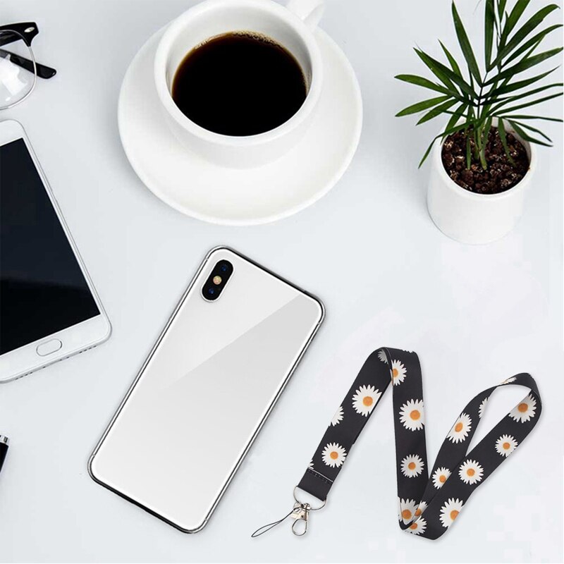 Printed Floral Lanyard Neck Strap Printed Floral Lanyard Neck Strap