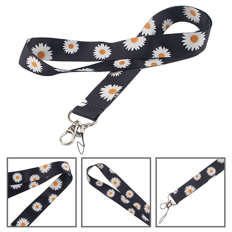 Printed Floral Lanyard Neck Strap Printed Floral Lanyard Neck Strap