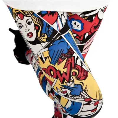 Printed Leggings High-Waisted Pants Printed Leggings High-Waisted Pants