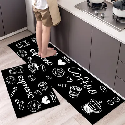 Printed Long Kitchen Mat