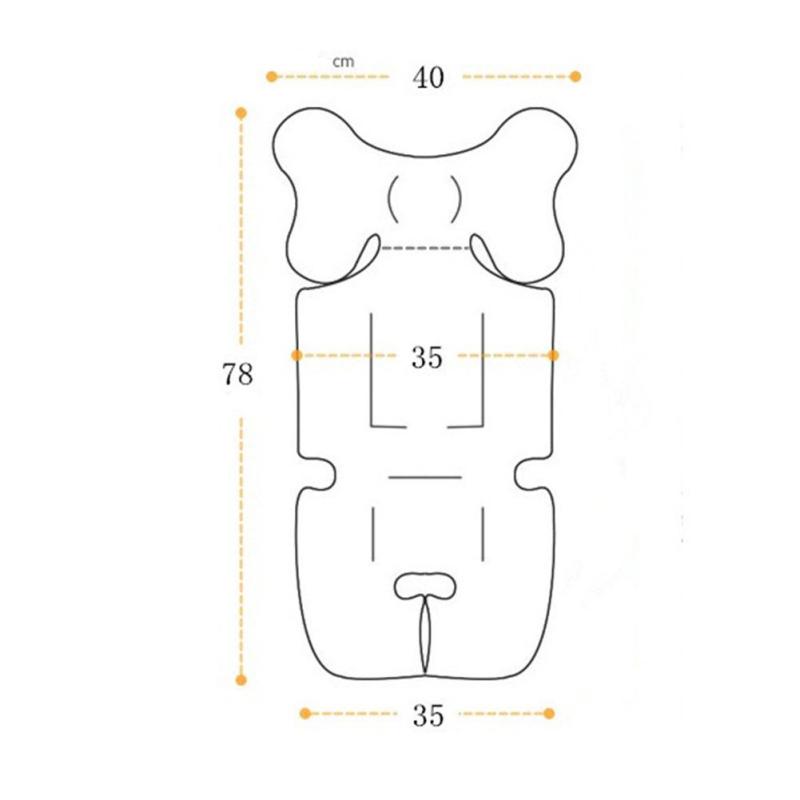 Printed Pram Liners Stroller Pads Printed Pram Liners Stroller Pads