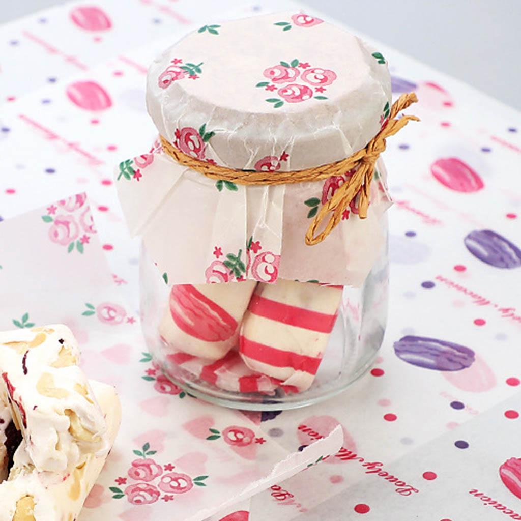 Printed Wax Paper Food Wraps (50 pcs) Printed Wax Paper Food Wraps (50 pcs)