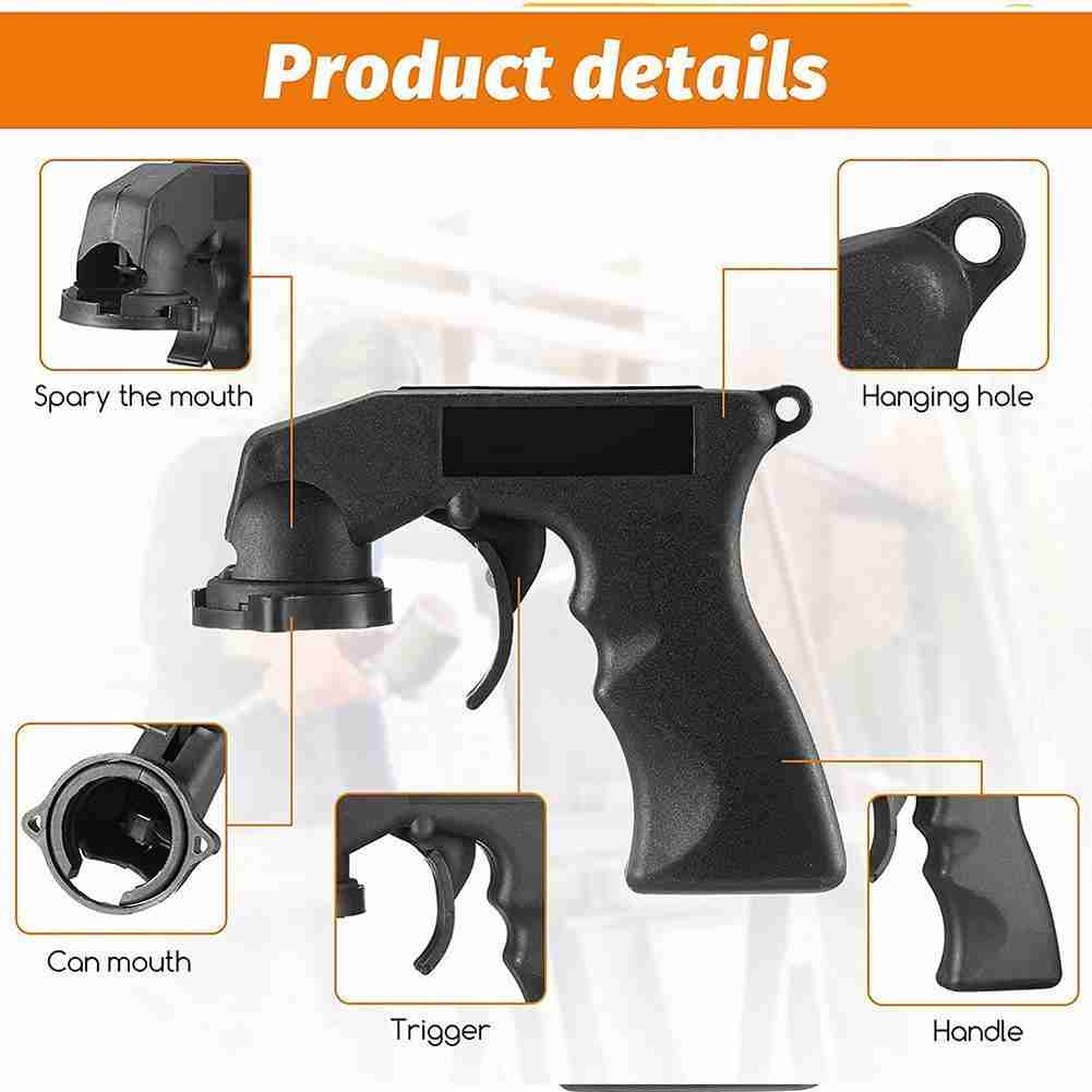 Professional Aerosol Car Spray Adaptor Paint Gun Handle Grip Airbrush Paint Full For Auto Polish Adapter Handle Trigger Professional Aerosol Car Spray Adaptor Paint Gun Handle Grip Airbrush Paint Full For Auto Polish Adapter Handle Trigger