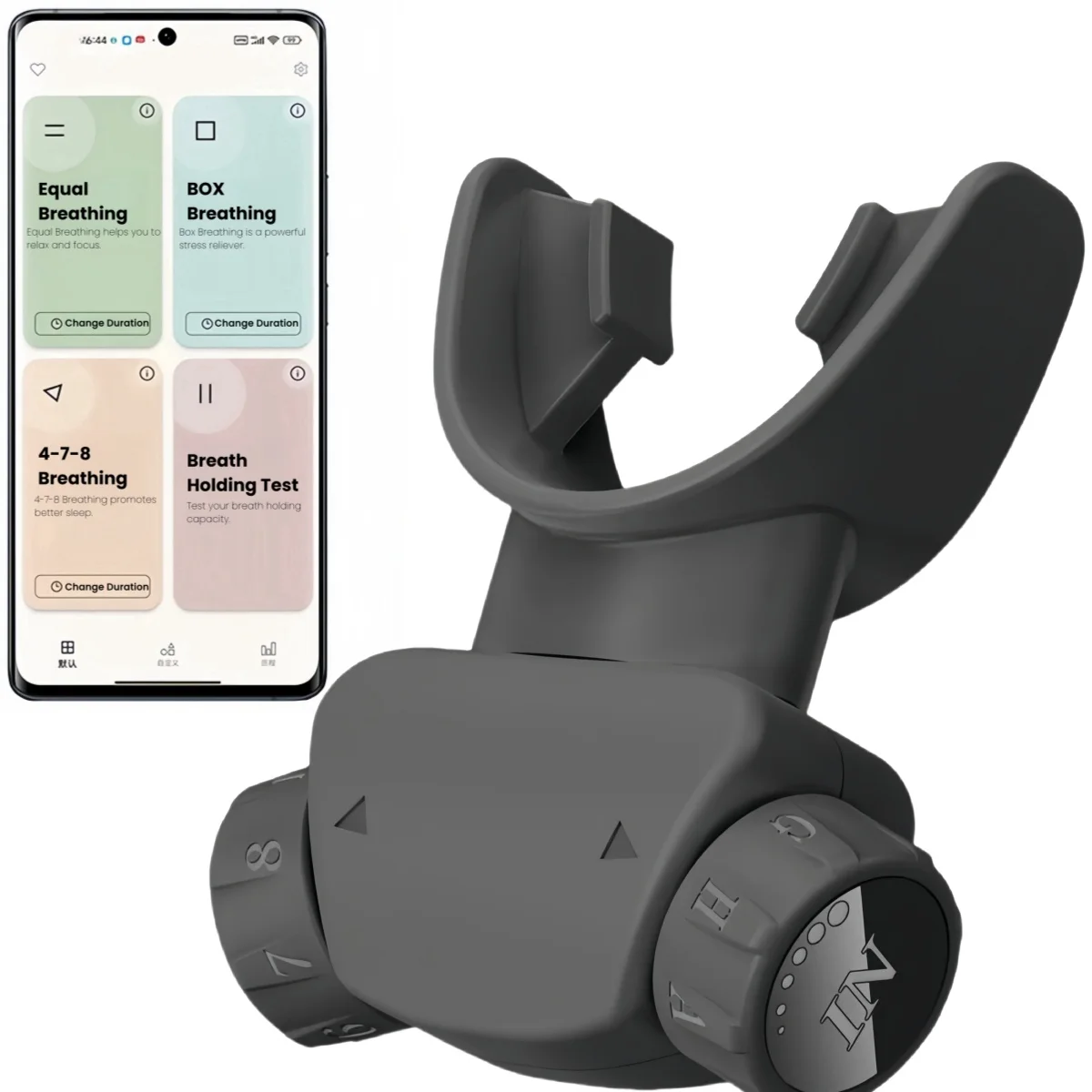 Professional APP Training Companion Breathing Exerciser Lung Trainer Lightweight Professional Strengthen Breathing Professional APP Training Companion Breathing Exerciser Lung Trainer Lightweight Professional Strengthen Breathing