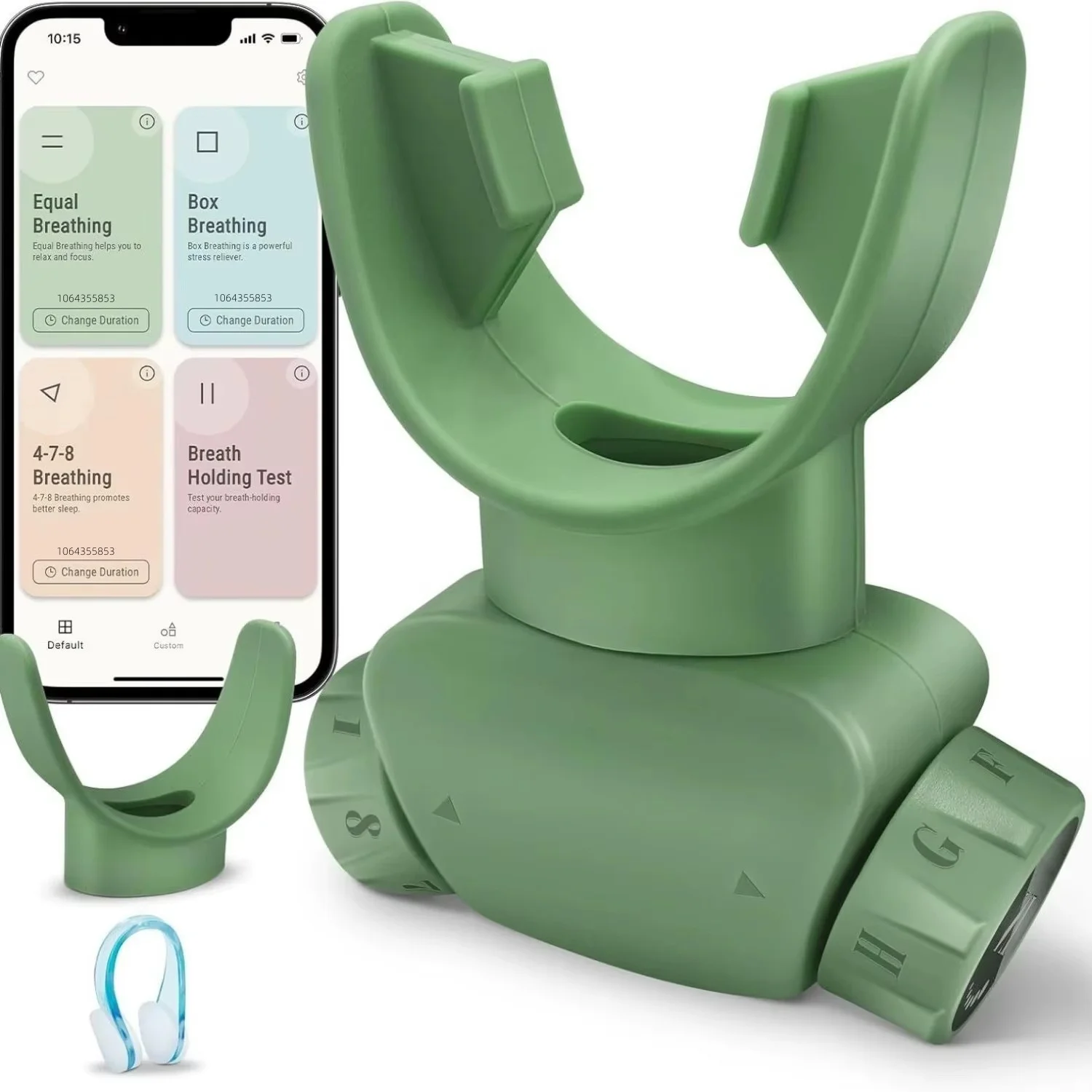 Professional APP Training Companion Breathing Exerciser Lung Trainer Lightweight Professional Strengthen Breathing