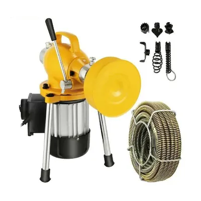 Professional Dredge Machine 400W Electric Pipe Plunger Household Sink Sewer Toilet Blockage Tube Unblocker Cleaning Professional Dredge Machine 400W Electric Pipe Plunger Household Sink Sewer Toilet Blockage Tube Unblocker Cleaning