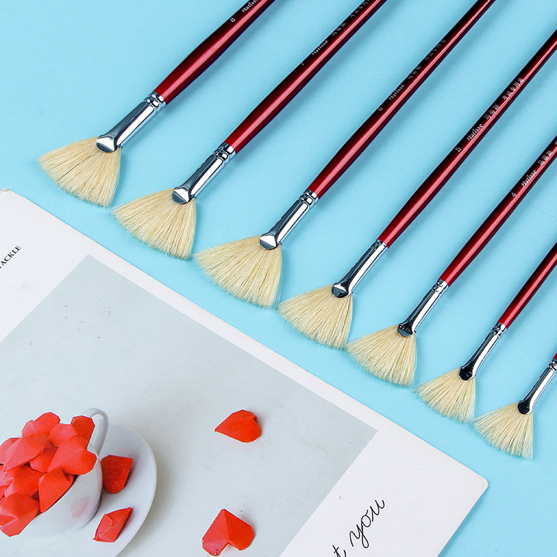 Professional Fan Painting Brush Set (9 Pcs) Professional Fan Painting Brush Set (9 Pcs)