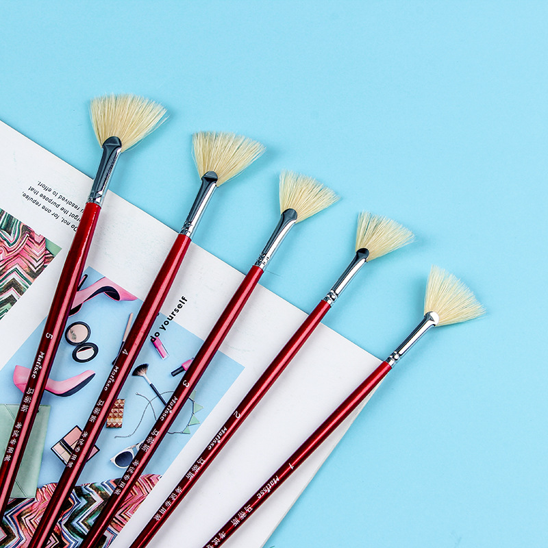 Professional Fan Painting Brush Set (9 Pcs) Professional Fan Painting Brush Set (9 Pcs)