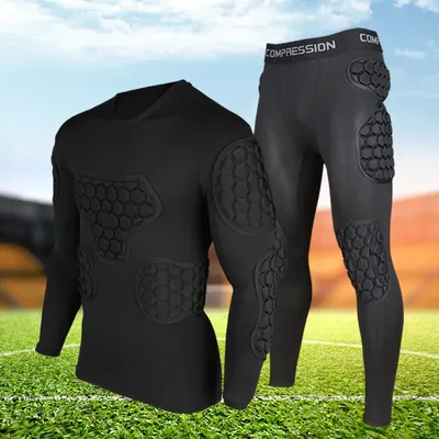 Professional Goalkeeper Armor Uniforms Football Goalkeeper Jerseys Thicken EVA Sponge Elbow Professional Goalkeeper Armor Uniforms Football Goalkeeper Jerseys Thicken EVA Sponge Elbow