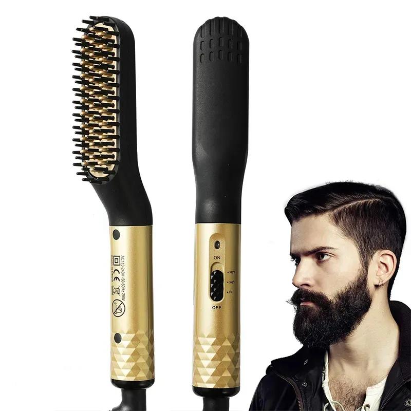 Professional Hair Comb Brush Beard Straightener Multifunctional Hair Straightening Comb Hair Curler Fast Heating Professional Hair Comb Brush Beard Straightener Multifunctional Hair Straightening Comb Hair Curler Fast Heating