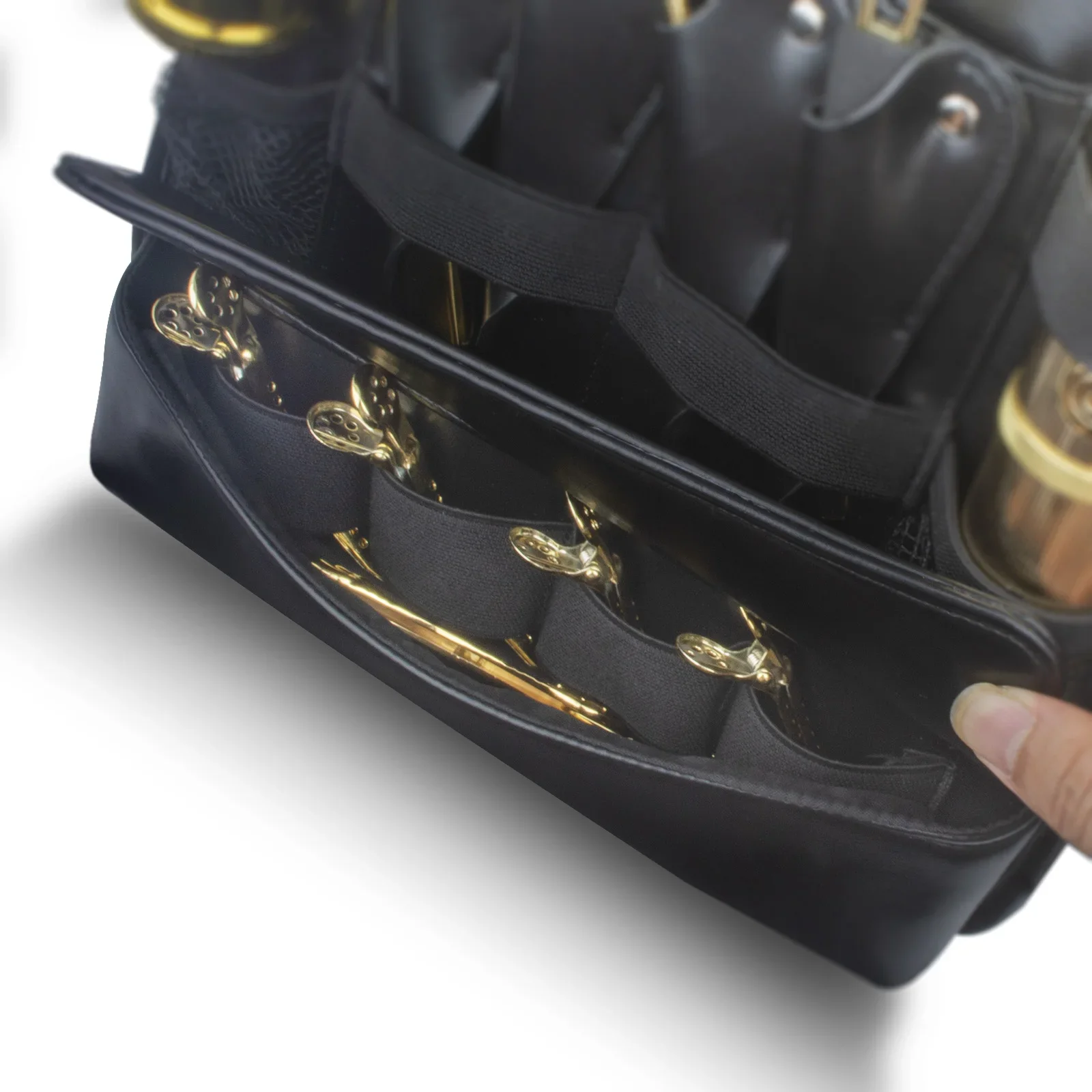 Professional Hair Cutting Scissors Tools Storage Holder Functional Leather Barber Chest Rigs Bag For Hairdresser Pet Professional Hair Cutting Scissors Tools Storage Holder Functional Leather Barber Chest Rigs Bag For Hairdresser Pet