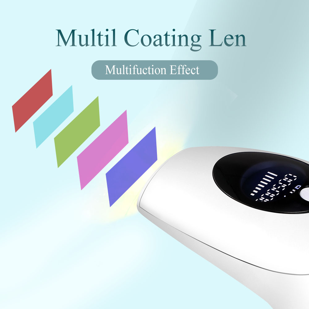 Professional IPL Laser Epilator Women Laser Hair Removal Female Pulsed Light Electric Depilatory Device For Facial Body