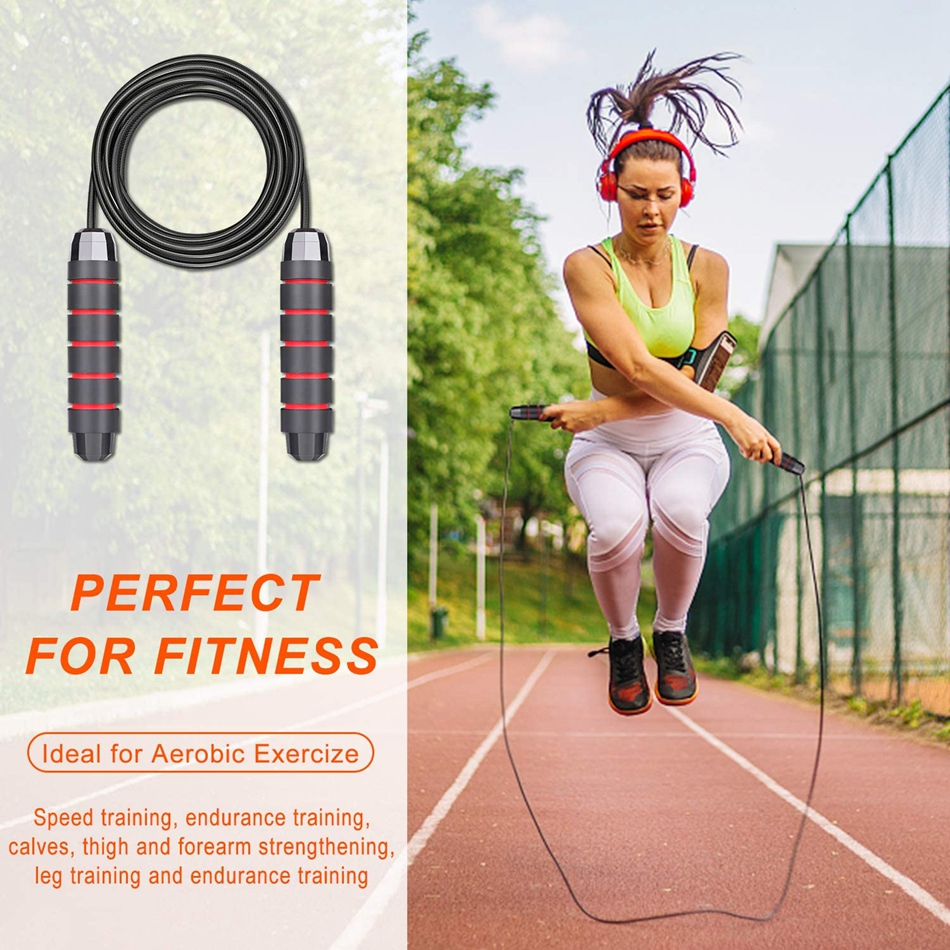 Professional Jump Ropes Speed Crossfit Workout Training MMA Boxing Home Gym Fitness Equipment for Men Women Kids Professional Jump Ropes Speed Crossfit Workout Training MMA Boxing Home Gym Fitness Equipment for Men Women Kids