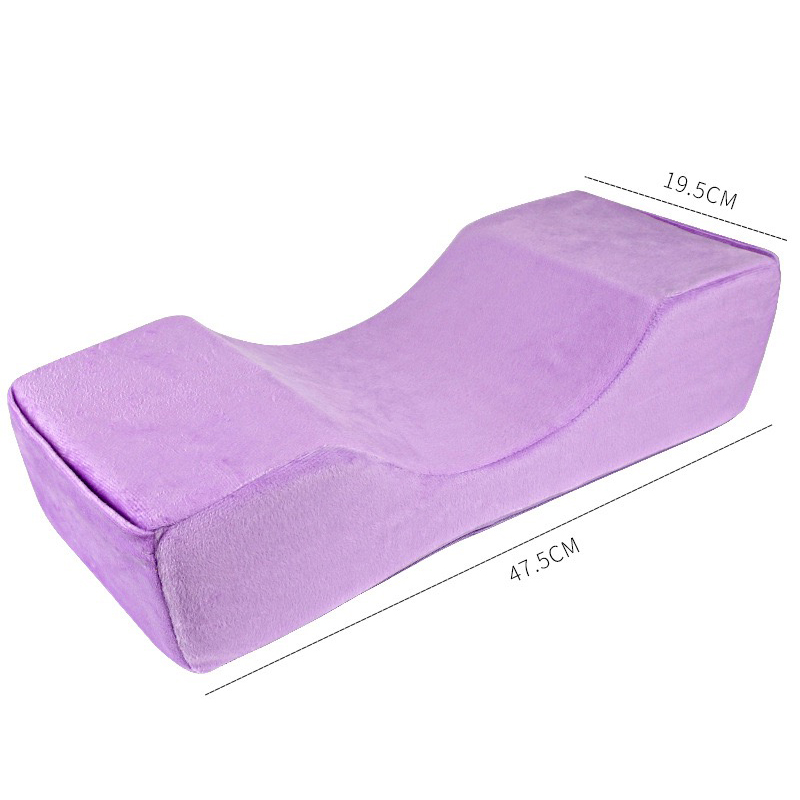 Professional Lash Pillow Neck Support Eyelash Pillow Soft Grafting Eyelashes Memory Foam Eyelash Extension Pillow