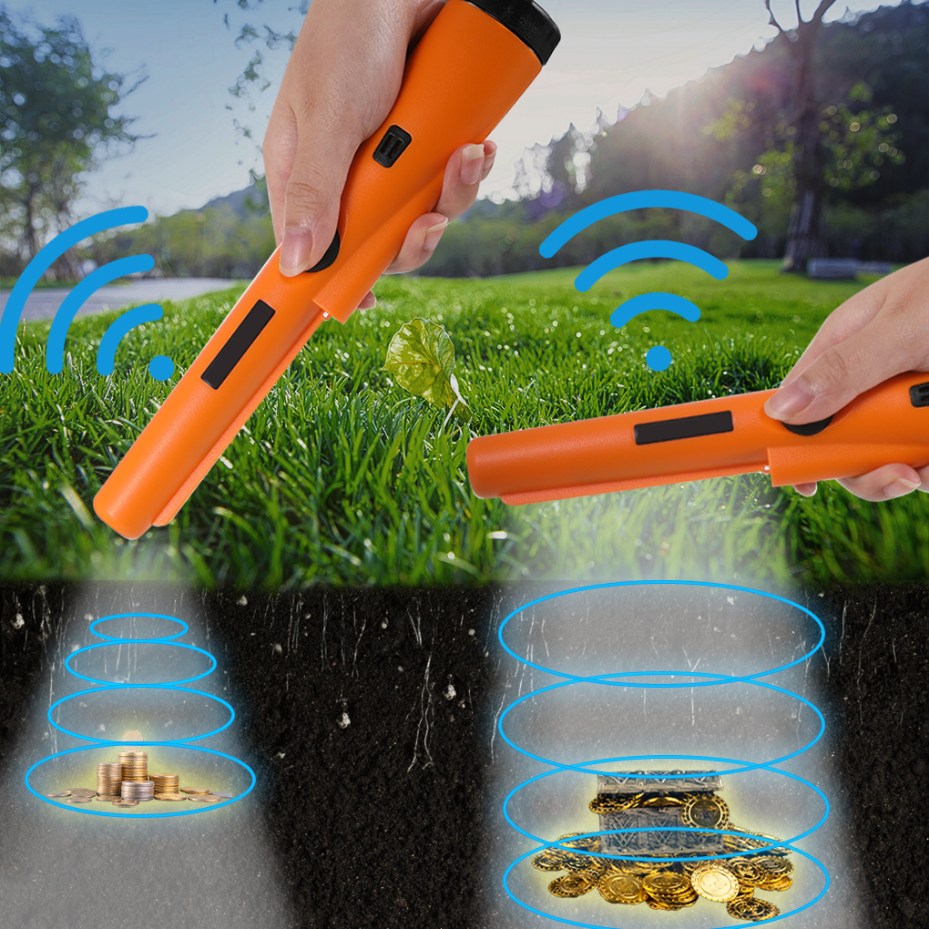 Professional Metal Detector Pointer pinpoint Waterproof Handheld Metal Detector for Metal Coin Gold Professional Metal Detector Pointer pinpoint Waterproof Handheld Metal Detector for Metal Coin Gold