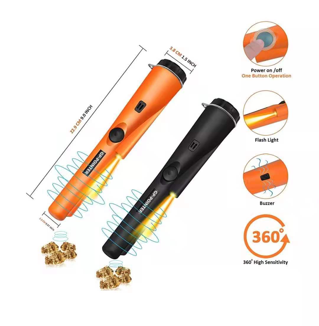 Professional Metal Detector Pointer pinpoint Waterproof Handheld Metal Detector for Metal Coin Gold Professional Metal Detector Pointer pinpoint Waterproof Handheld Metal Detector for Metal Coin Gold