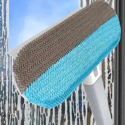 Professional Multifunctional Window Cleaner and Pet Hair Remover with Squeegee and Cleaning Brush