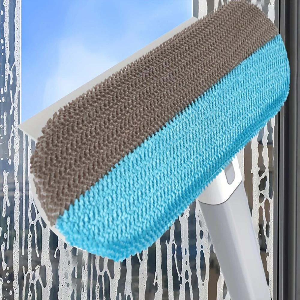 Professional Multifunctional Window Cleaner and Pet Hair Remover with Squeegee and Cleaning Brush